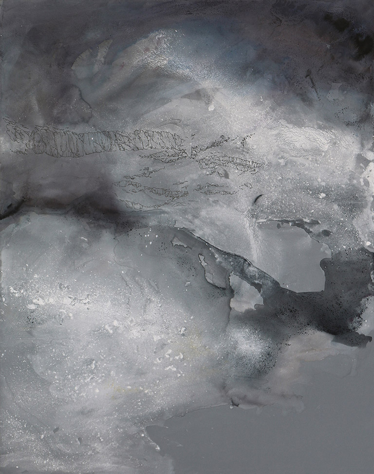 Gesäuse, Gsuchmauer 9, Schneesturm 1